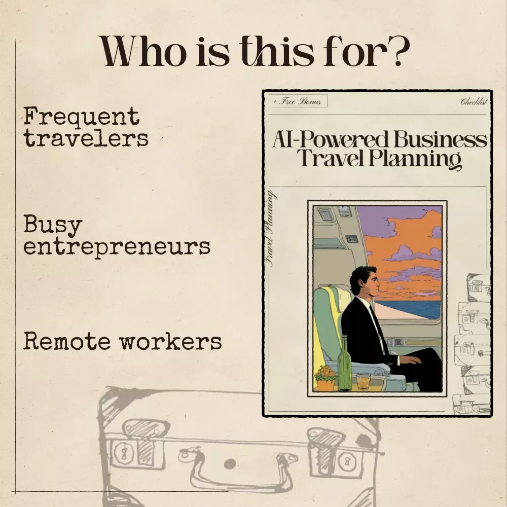 AI-Powered Business Travel Planning | Smart Trip Checklist | How to Use AI for Business Travel Planning