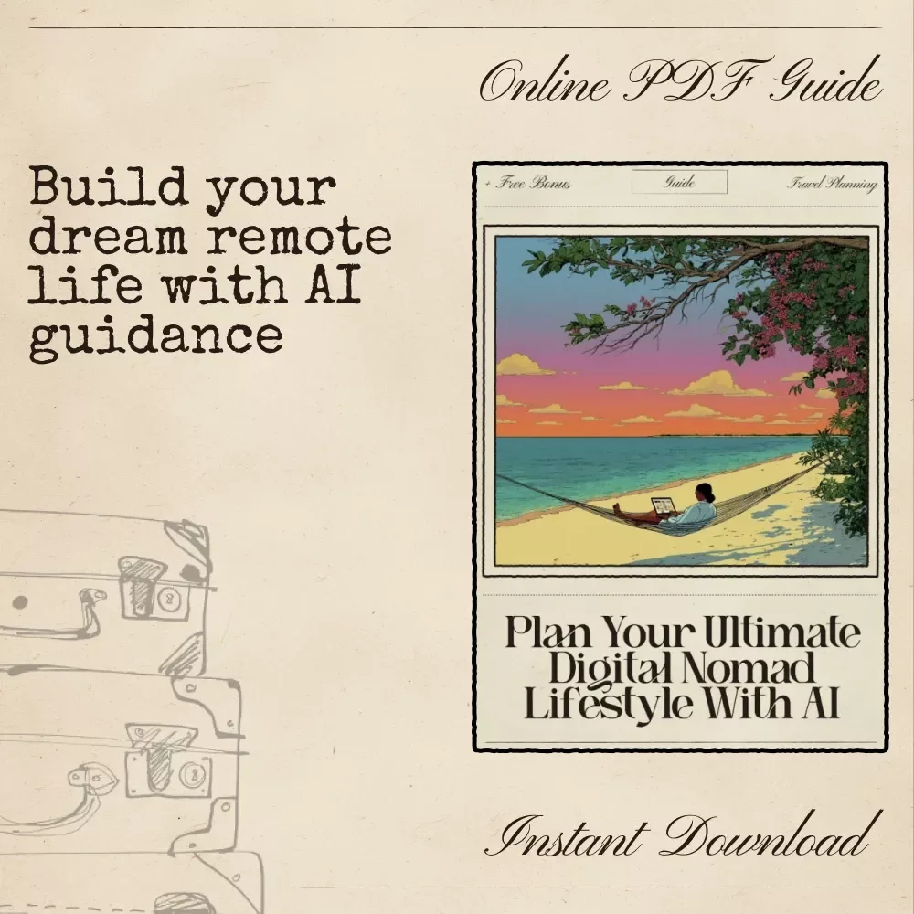 Plan Your Ultimate Digital Nomad Lifestyle with AI | Smart Remote Living Guide | AI for Digital Nomad Plans