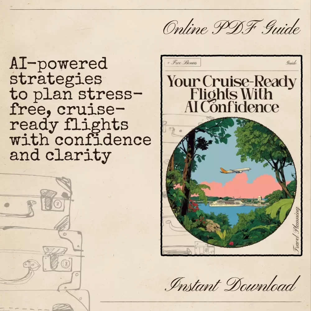 Your Cruise-Ready Flights With AI Confidence — Ultimate Travel Planner Guide for using ai to book flights for cruise connections, Cruise Timing Strategies, Risk-Free Itineraries, and Smart AI Prompting Essentials
