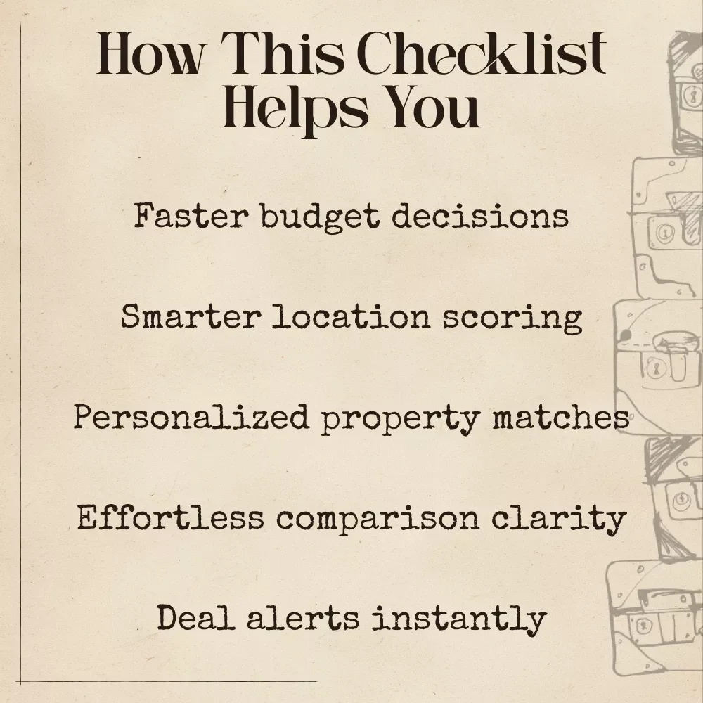 AI-Powered Accommodation Hunt: Your Fun & Foolproof Budget Checklist | Digital Download Checklist for Renters & Travelers | Smart Guide Using ai to find accommodation within a budget | Budget-Friendly Housing & Travel Planner