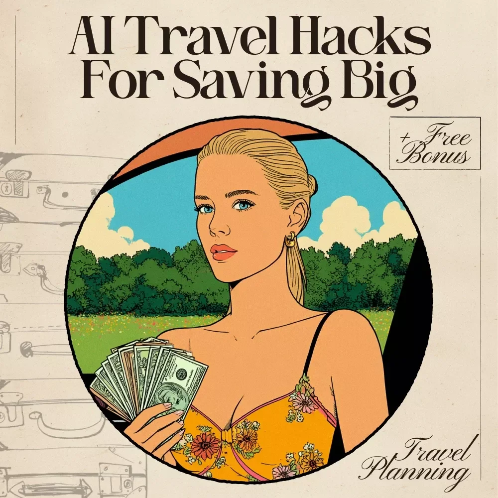 AI Travel Hacks for Saving Big — Budget Travel Guide for Cheaper Flights, Hotels & Trips | Digital Download | AI Travel Hacks for Saving Money