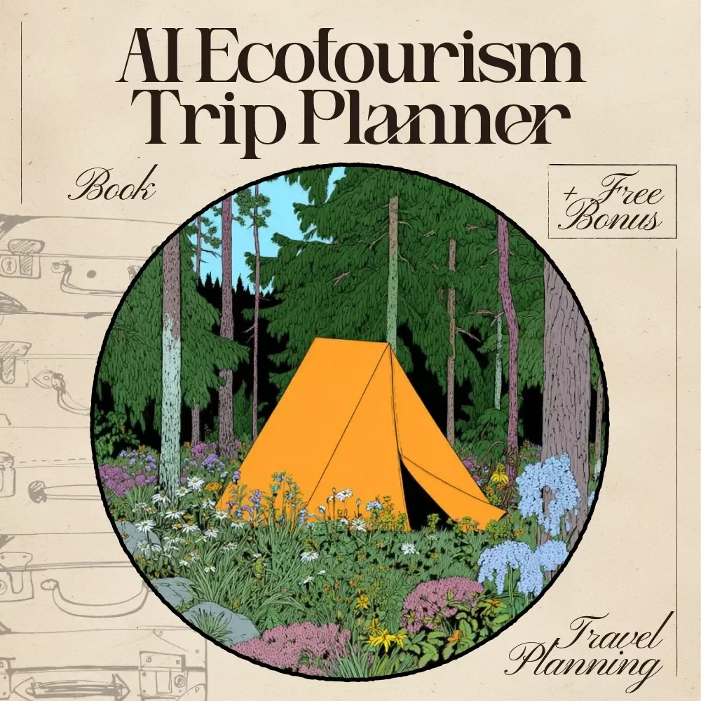 AI Ecotourism Trip Planner | Eco-Friendly Travel eBook | Sustainable Itinerary Guide | Digital Download for Responsible Adventure