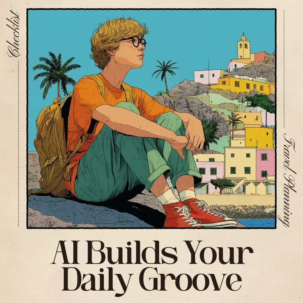New City, New Me: AI Builds Your Daily Groove | Digital Checklist for Smooth Transitions | Routine Builder Using ai for building a routine in a new place