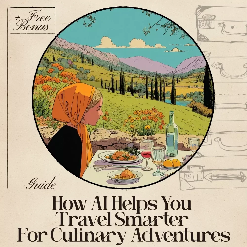 How AI Helps You Travel Smarter for Culinary Adventures | Digital Guide for Food Travelers | AI Planning Tips + ai for booking flights for culinary tours | eBook for Culinary Trip Strategy
