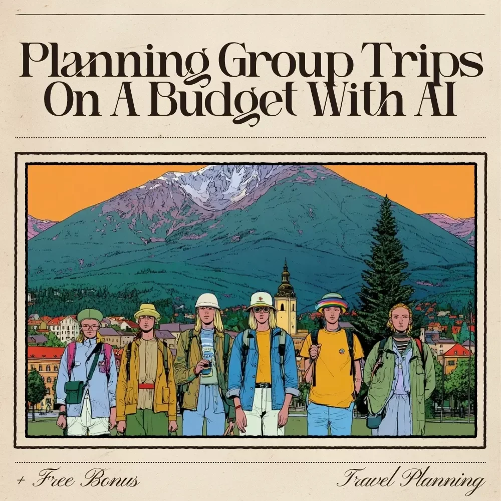 Planning Group Trips on a Budget with AI | Digital Travel Guide | How to Use AI for Planning Group Trips with Different Budgets | Smart Travel Planner for Friends and Families