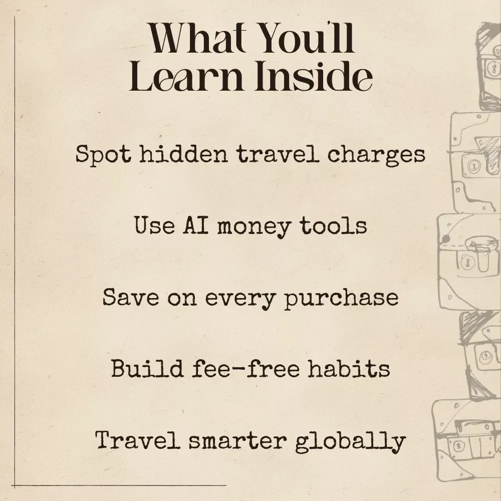 AI Abroad: Travel Smart, Skip the Fees | Digital Guide for Global Travelers | ai to avoid foreign transaction fees abroad