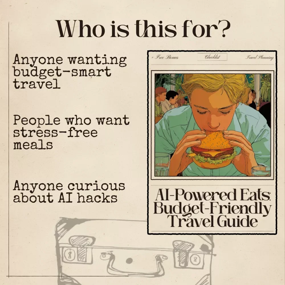 AI-Powered Eats: Budget-Friendly Travel Guide – Ultimate Checklist for Smart Travelers | Digital Download for ai for budget meal planning while traveling