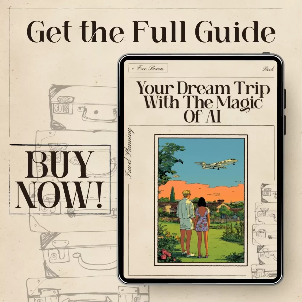 Your Dream Trip With the Magic of AI — Honeymoon Flight Planning Guide | Ebook for Couples Using AI to Book Flights for Honeymoons, Stress-Free Travel Planner, Digital Download