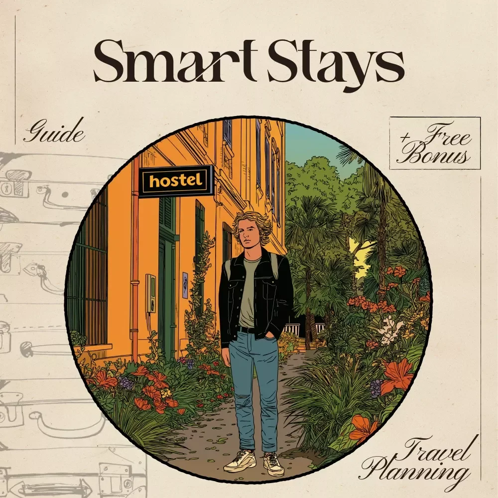 Smart Stays: Using AI to Find the Perfect Hostel – Travel Guide, Digital Download, AI for Choosing Hostels, Budget Travel Help, Backpacker Ebook