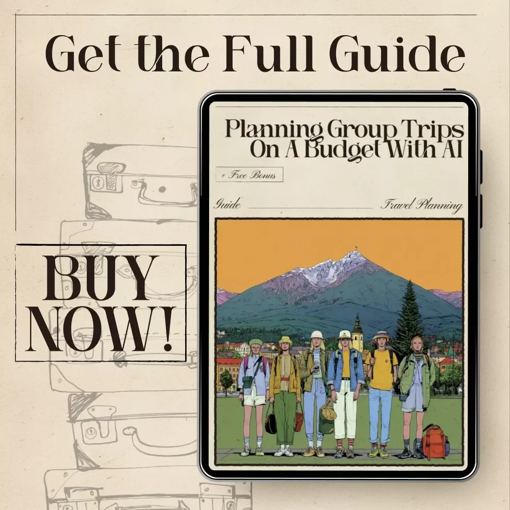 Planning Group Trips on a Budget with AI | Digital Travel Guide | How to Use AI for Planning Group Trips with Different Budgets | Smart Travel Planner for Friends and Families