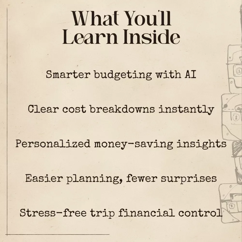 How AI Can Plan Your Perfect Vacation Budget | Travel Budgeting Guide | AI That Creates a Travel Budget for You | Digital Download for Smarter Trip Planning