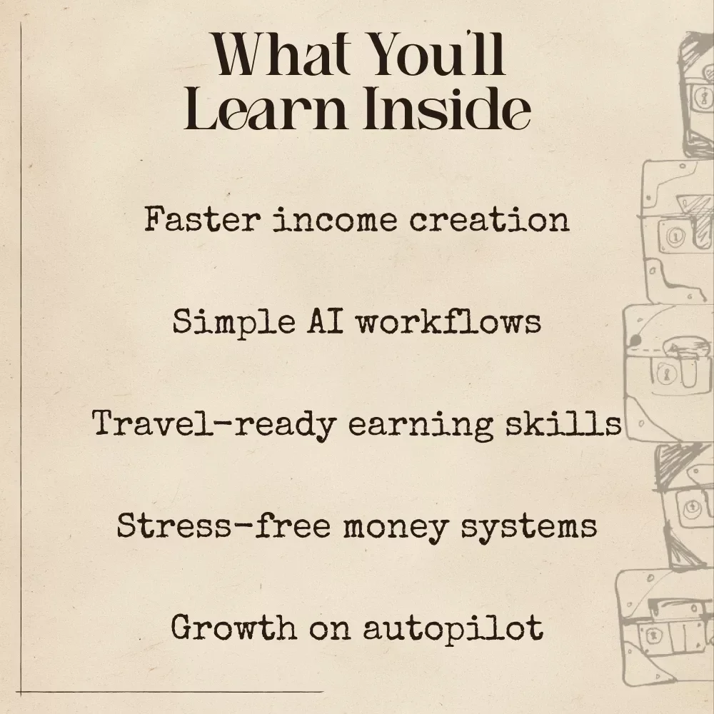 AI-Powered Income for Life on the Go | Travel-Friendly Earning eBook | Digital Nomad Guide for ai for earning money while traveling | Remote Income Blueprint for On-the-Go Lifestyles