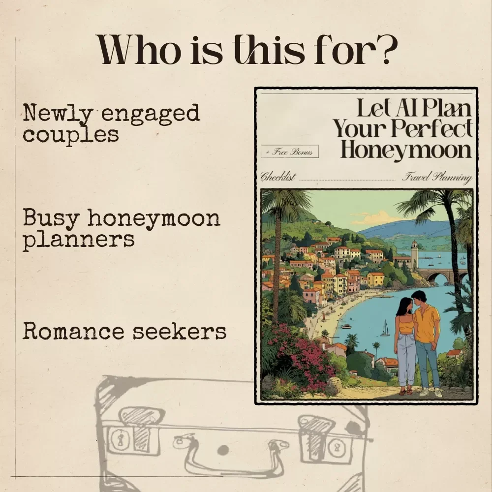 Let AI Plan Your Perfect Honeymoon | Digital Travel Checklist | Smart Honeymoon Planner | How to Use AI That Plans a Perfect Honeymoon