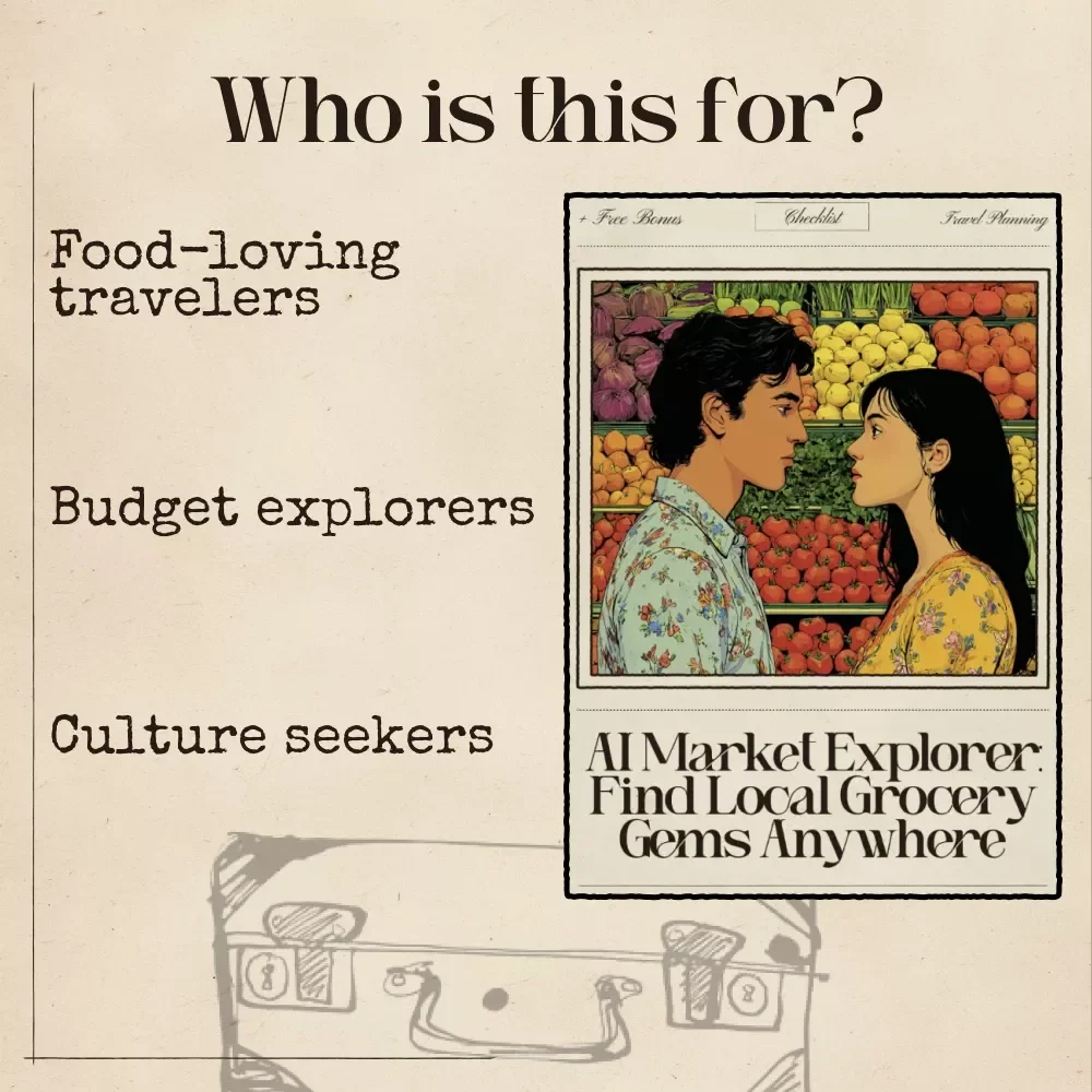 AI Market Explorer: Find Local Grocery Gems Anywhere | Travel Shopping Guide for Food Lovers | Digital Download for ai to find local markets for grocery shopping