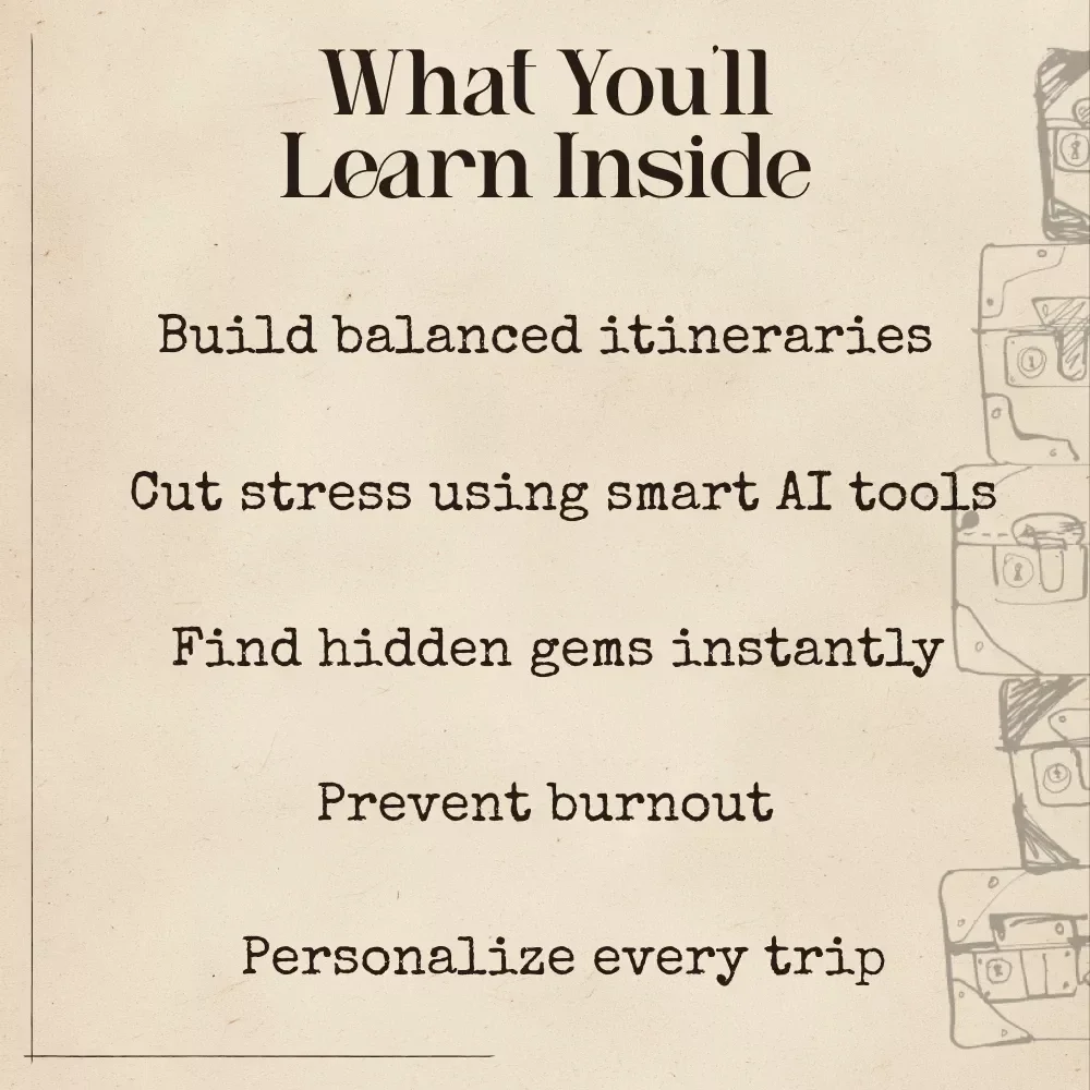 AI on Vacation: Mastering the Art of Sightseeing and Relaxation – Digital Travel Guide | AI Travel Planner | Stress-Free Itinerary eBook for Balanced Sightseeing & Rest