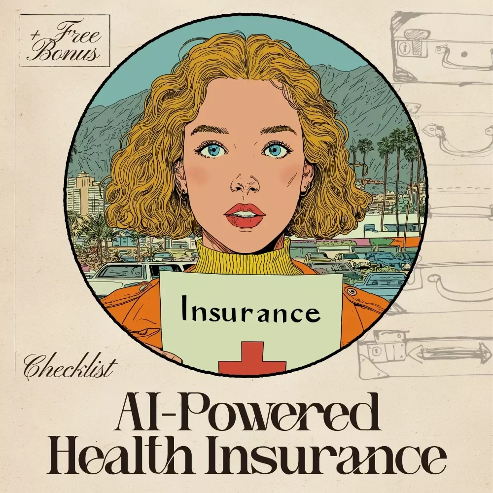 AI-Powered Health Insurance for Long-Term Travelers – Smart Digital Checklist for Global Coverage | Stress-Free Planning with ai for health insurance for long term travelers | Instant Download