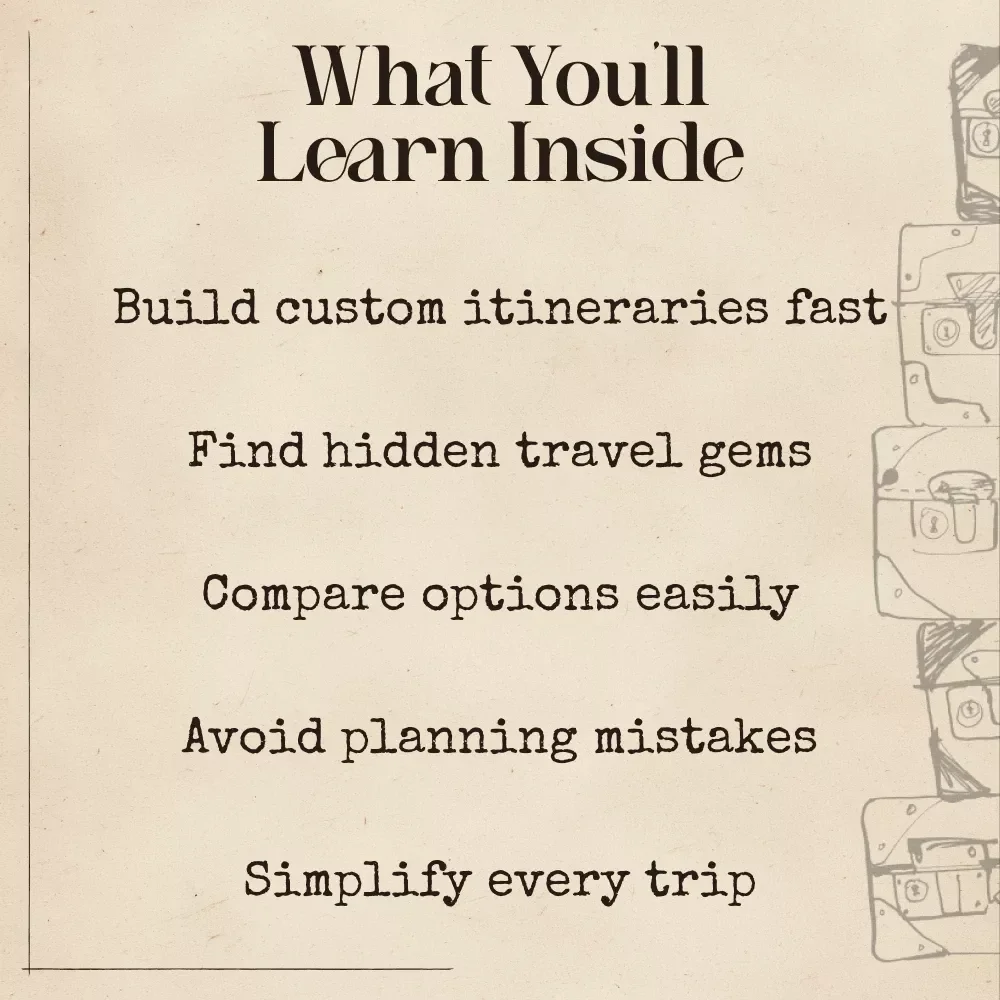 Using ChatGPT for Stress-Free Trip Planning | Travel Guide eBook | How to Use ChatGPT for Trip Planning | Digital Download for Smarter Vacation Planning