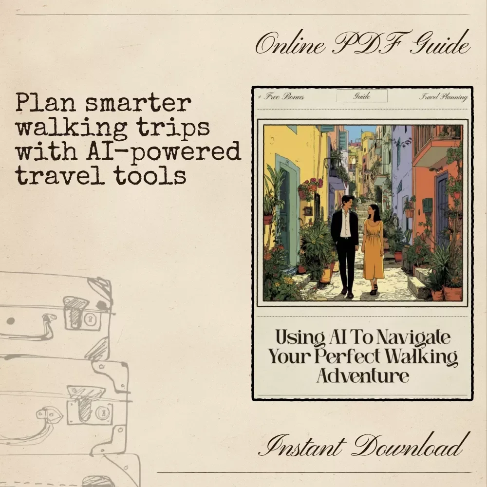 Using AI to Navigate Your Perfect Walking Adventure | Digital Travel Guide for Route Planning | ai for route walking trips