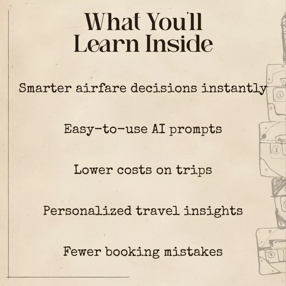 Using AI to Predict Flight Prices and Save Big – Ultimate Travel Savings Guide | Smart Travel Ebook | ai for predicting flight prices | Digital Download