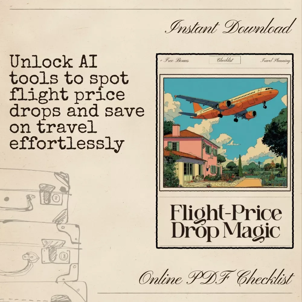 Flight-Price Drop Magic – AI-Powered Travel Savings Checklist for Smarter Fare Tracking, Trip Planning, and Instant Alerts