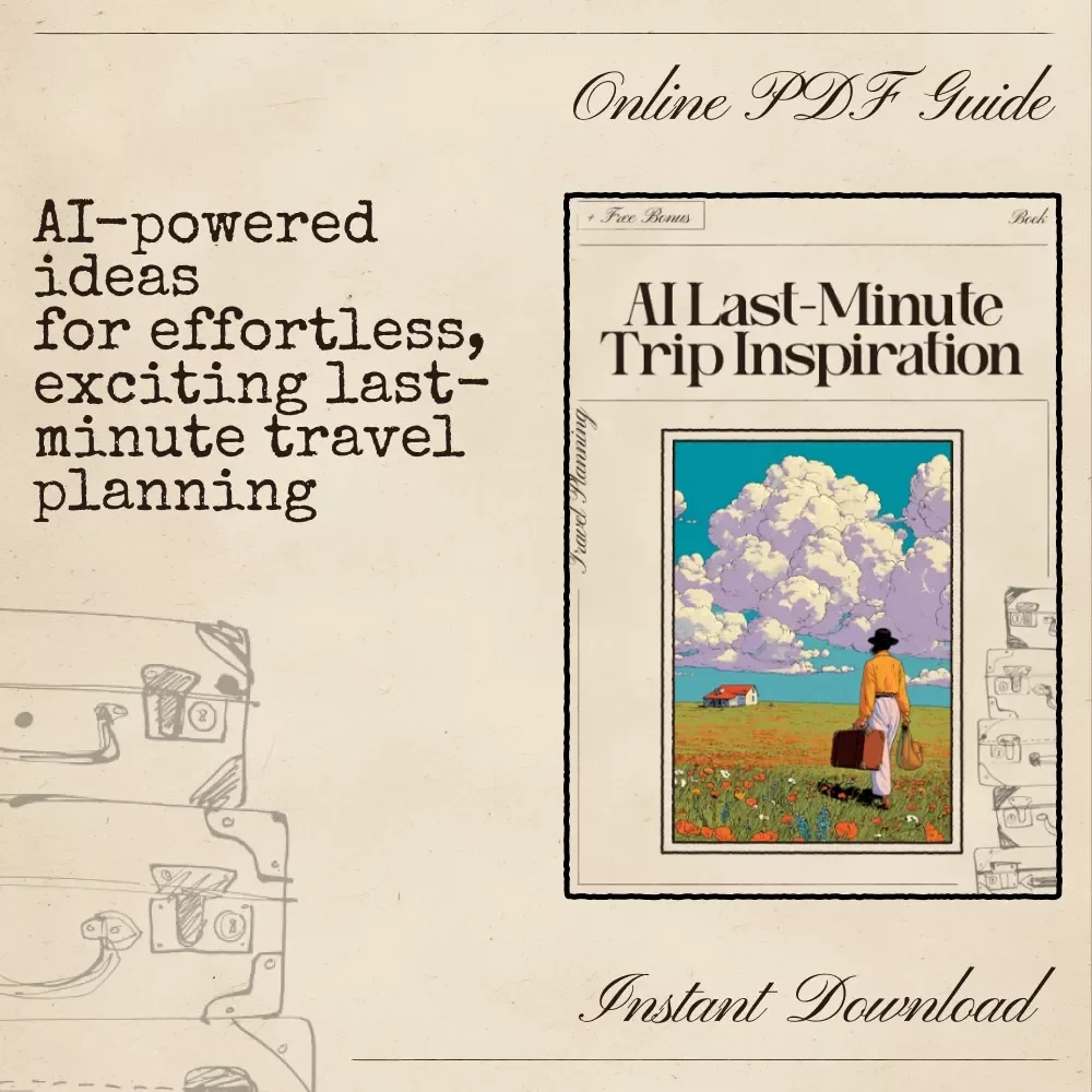 AI Last-Minute Trip Inspiration | Spontaneous Travel Ebook for Fast Getaways, Instant Ideas, and Stress-Free Planning | ai last minute trip inspiration Guide for Travelers
