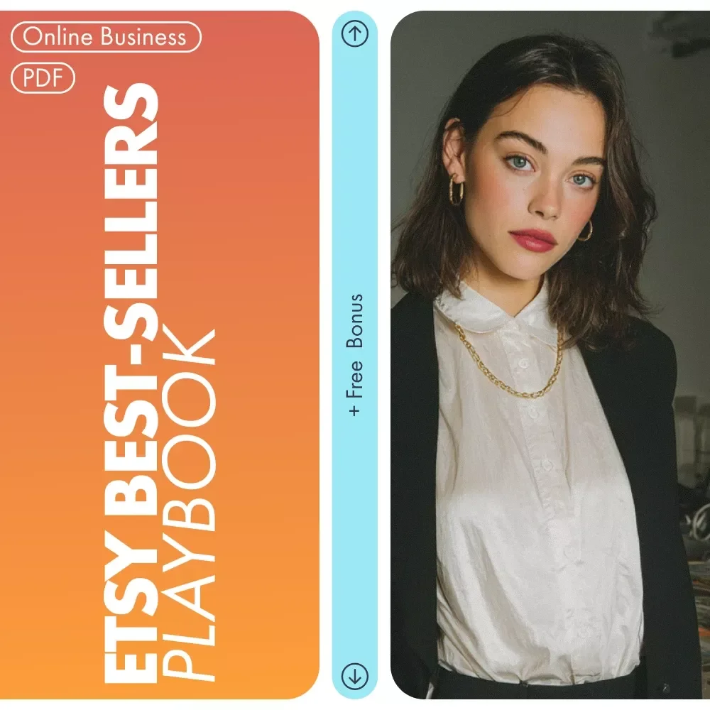 Etsy Best-Sellers Playbook | Step-by-Step Checklist on What to Sell on Etsy Right Now and How to Turn Ideas into Profitable Products