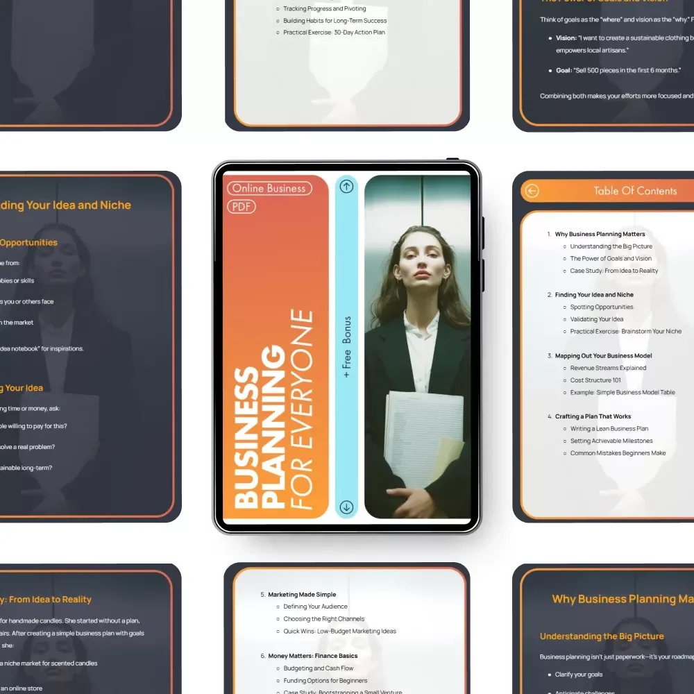 Business Planning for Everyone: A Step-by-Step Guide to Starting and Growing Your Business