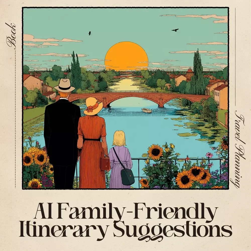 AI Family-Friendly Itinerary Suggestions | Editable Travel Ebook Guide for Parents | AI Language Help for Traveling Abroad | Family Trip Planner