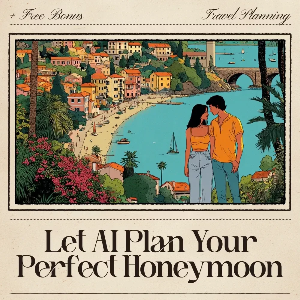 Let AI Plan Your Perfect Honeymoon | Digital Travel Checklist | Smart Honeymoon Planner | How to Use AI That Plans a Perfect Honeymoon