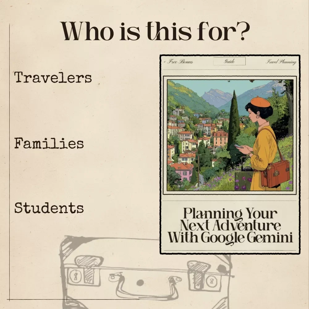 Planning Your Next Adventure with Google Gemini | Digital Travel Guide | How to Plan a Trip with Google Gemini | Smart AI Itinerary Planner for Stress-Free Travel