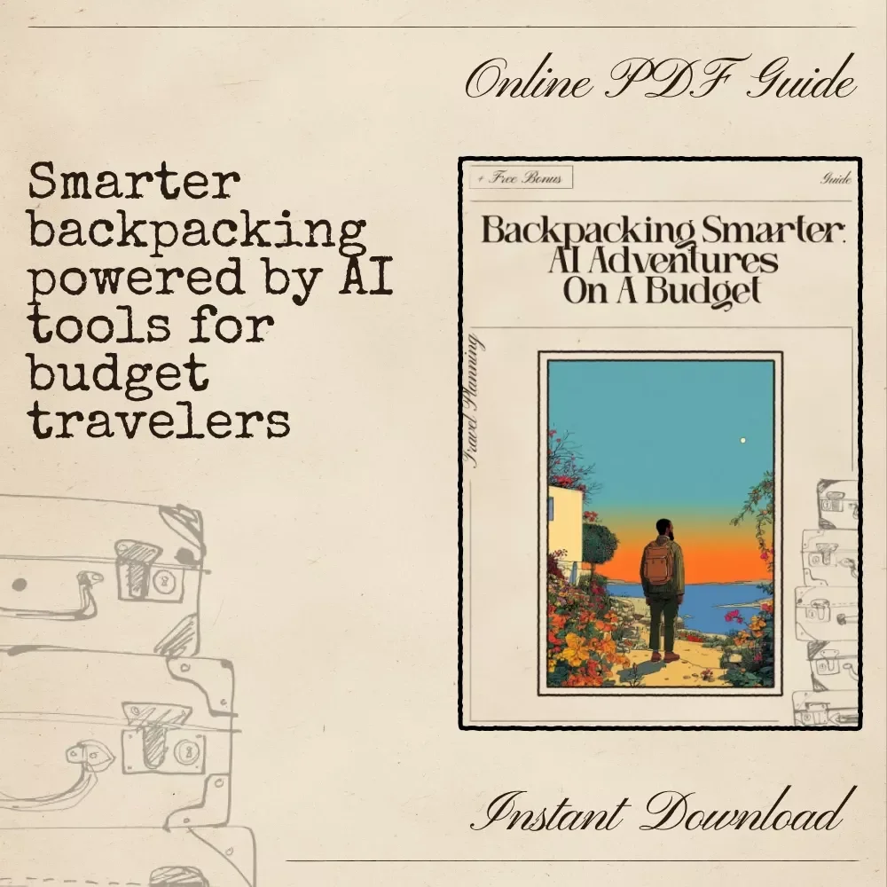 Backpacking Smarter: AI Adventures on a Budget | Ultimate Digital Guide for Travelers | AI for Backpacking Trip on a Budget Route Planner, Expense Strategy & Smart Travel Toolkit
