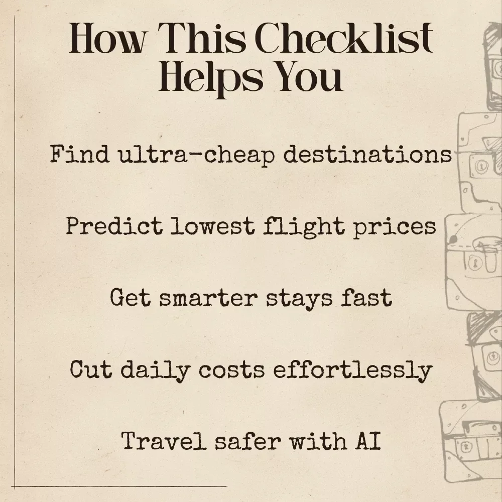 Nomad Smart: AI-Powered Budget Travel – Ultimate Digital Nomad Checklist for Savings, Planning & Adventure | ai for budget friendly digital nomad travel