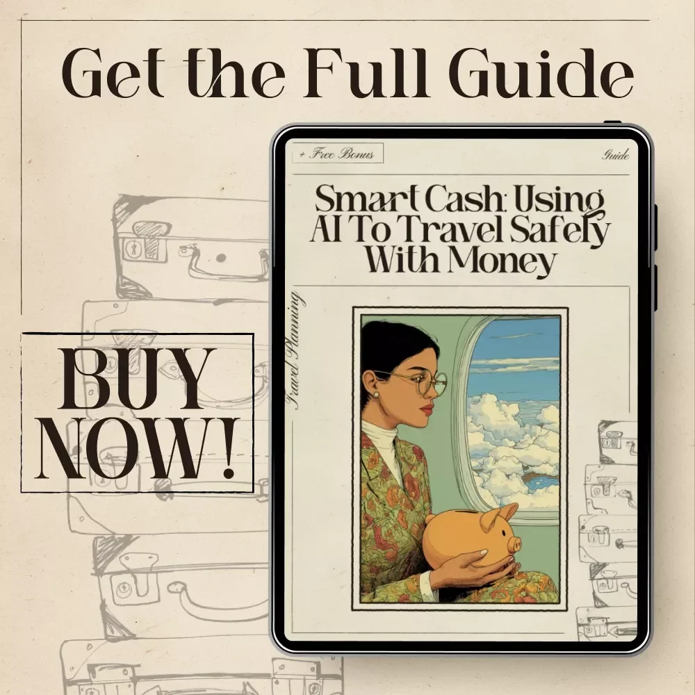 Smart Cash: Using AI to Travel Safely with Money | AI for Safe Ways to Carry Cash While Traveling | Digital Travel Safety Guide