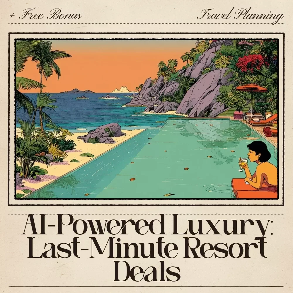 AI-Powered Luxury: Last-Minute Resort Deals | Premium Travel Checklist for Smart Shoppers | AI for Last Minute Luxury Resort Deals Guide
