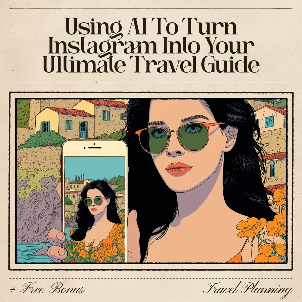 Using AI to Turn Instagram Into Your Ultimate Travel Guide – Digital Travel Guide for Wanderlusters | Learn ai to analyze instagram for travel inspiration, Discover Destinations with AI, Perfect for Trip Planning & Travel Content Curation