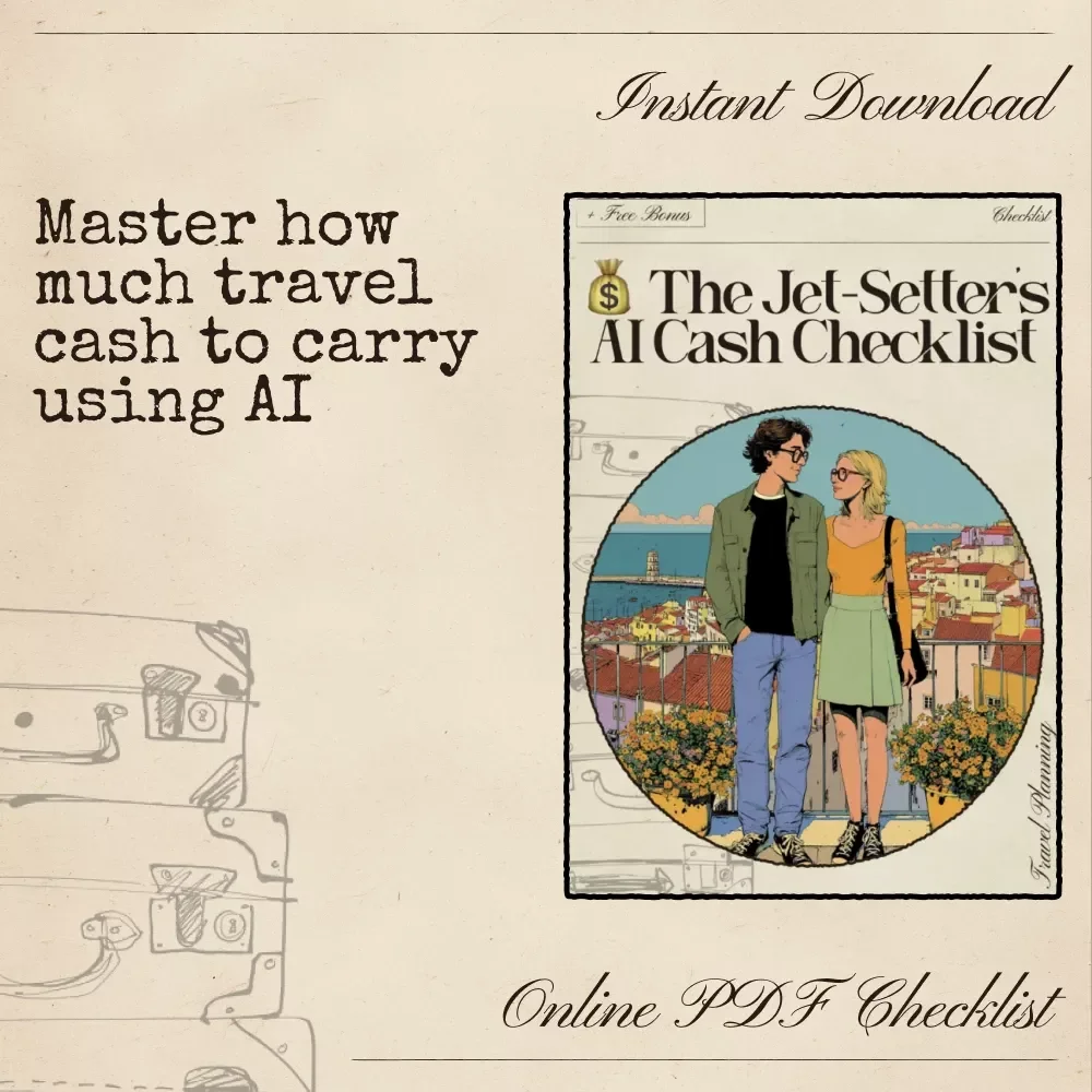 The Jet-Setter’s AI Cash Checklist | Smart Travel Budget Guide | ai for how much cash to carry in each country