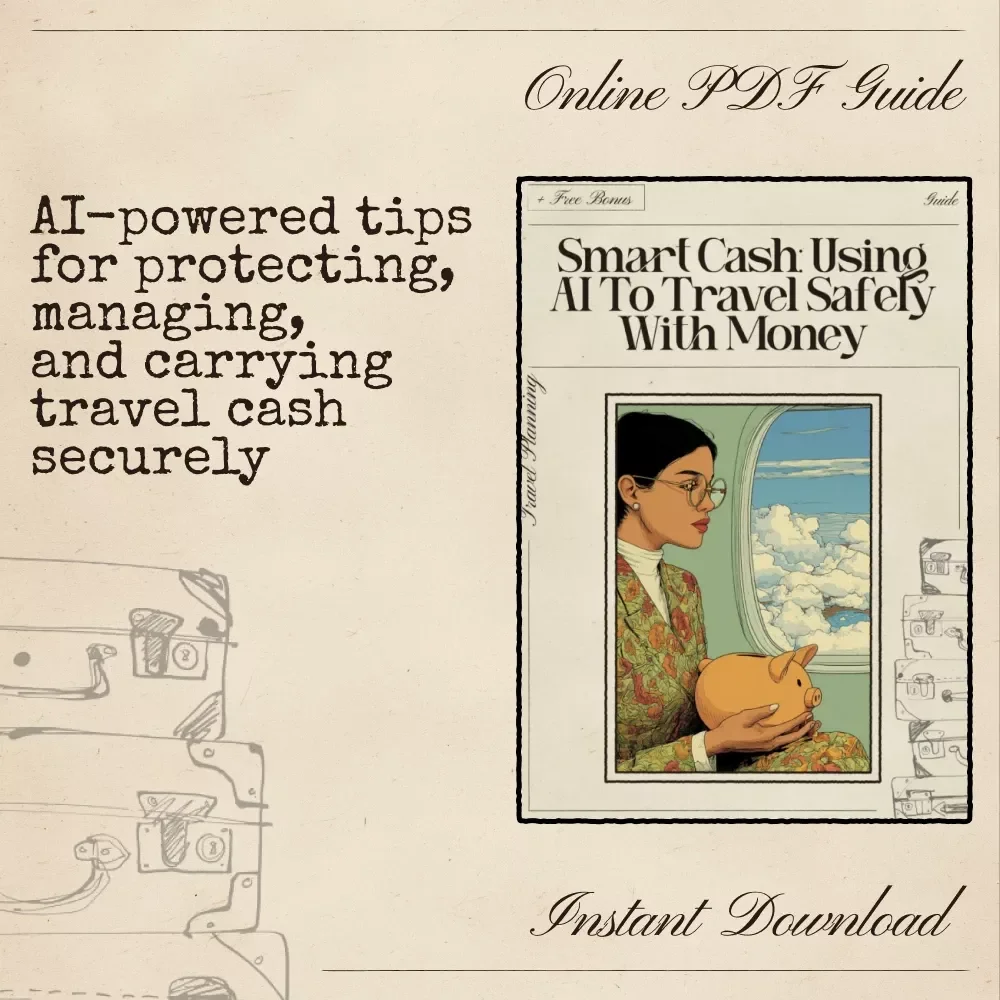 Smart Cash: Using AI to Travel Safely with Money | AI for Safe Ways to Carry Cash While Traveling | Digital Travel Safety Guide