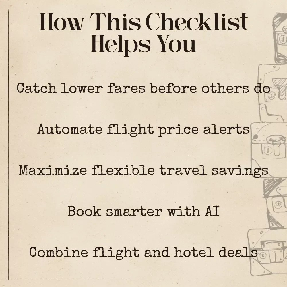 Flight-Price Drop Magic – AI-Powered Travel Savings Checklist for Smarter Fare Tracking, Trip Planning, and Instant Alerts