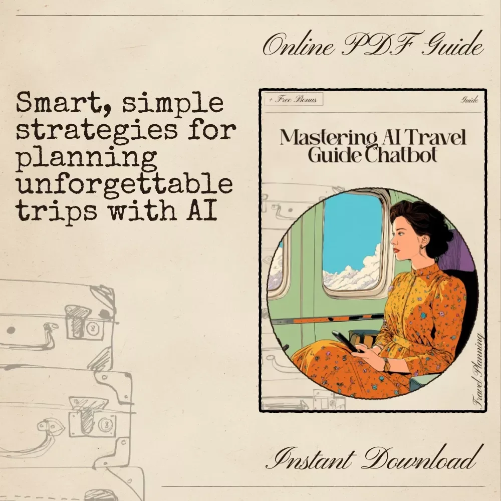 Mastering AI Travel Guide Chatbot | AI Travel Guide Chatbot eBook | Digital Travel Planning Guide for Smarter Trips
