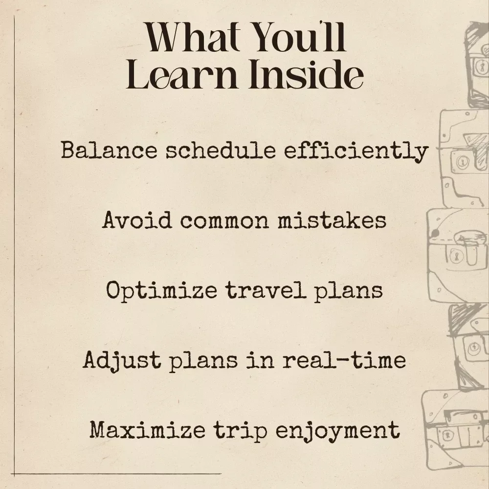 AI-Powered Itinerary Optimization – Digital Travel Guide | Smart Planner for Effortless, Flexible, and Fun Trip Planning | ai travel itinerary optimizer
