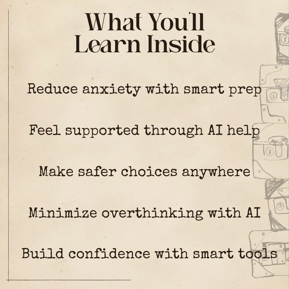 AI-Guided Confidence for Solo Travelers | Digital Travel Anxiety Guide, Solo Travel Mindset eBook, AI Travel Safety Planner, Confidence-Building Travel Toolkit