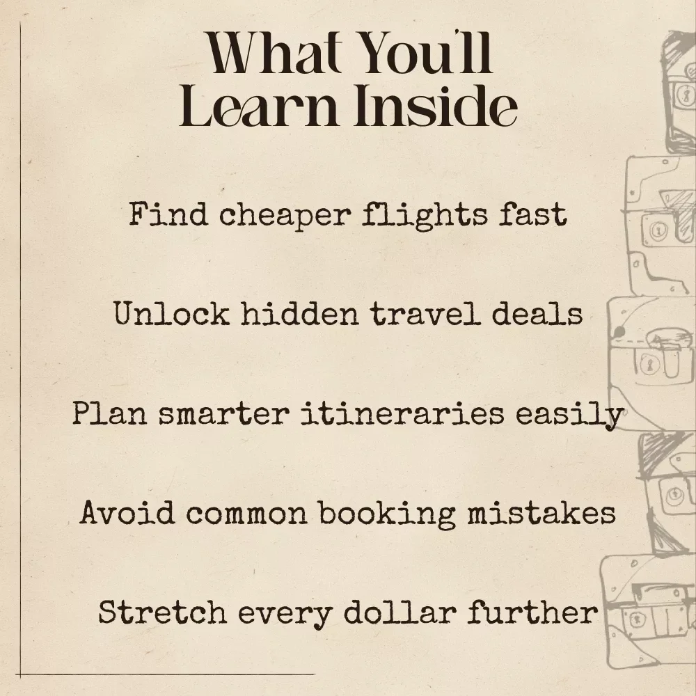 AI Travel Hacks for Saving Big — Budget Travel Guide for Cheaper Flights, Hotels & Trips | Digital Download | AI Travel Hacks for Saving Money