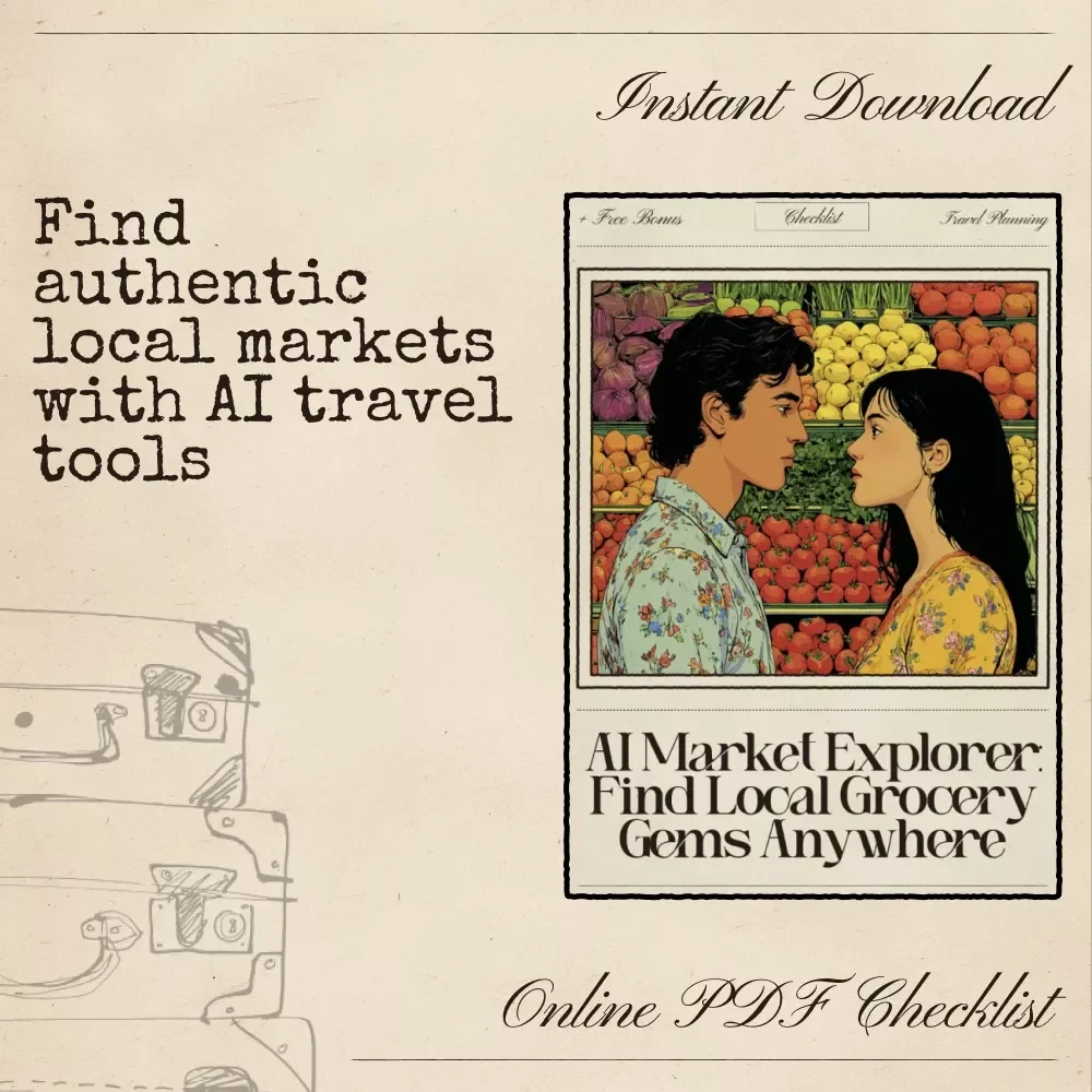 AI Market Explorer: Find Local Grocery Gems Anywhere | Travel Shopping Guide for Food Lovers | Digital Download for ai to find local markets for grocery shopping