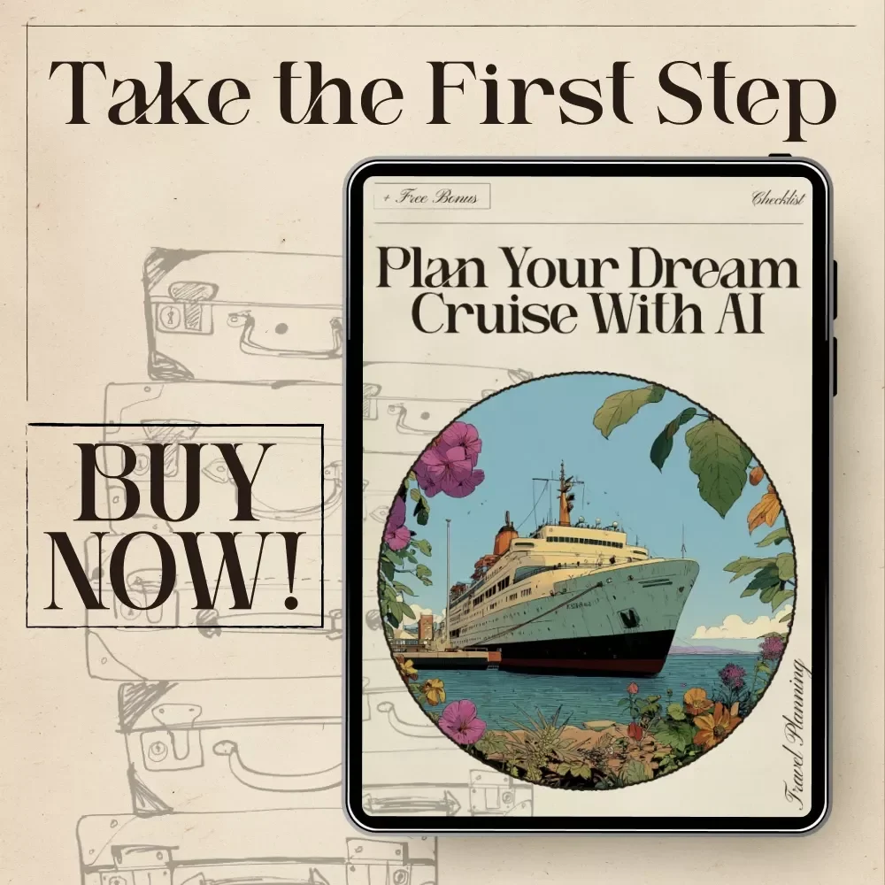 Plan Your Dream Cruise with AI | Printable Cruise Planning Checklist | Smart Digital Download for Using AI to Plan a Cruise