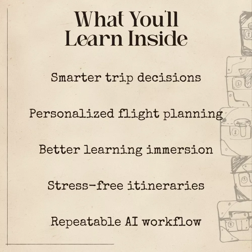 Travel Smarter for Language Learning Adventures — AI for Finding Flights for Language Learning Trips | Ultimate Immersion Travel Ebook for Smarter, Cheaper, Study-Focused Journeys