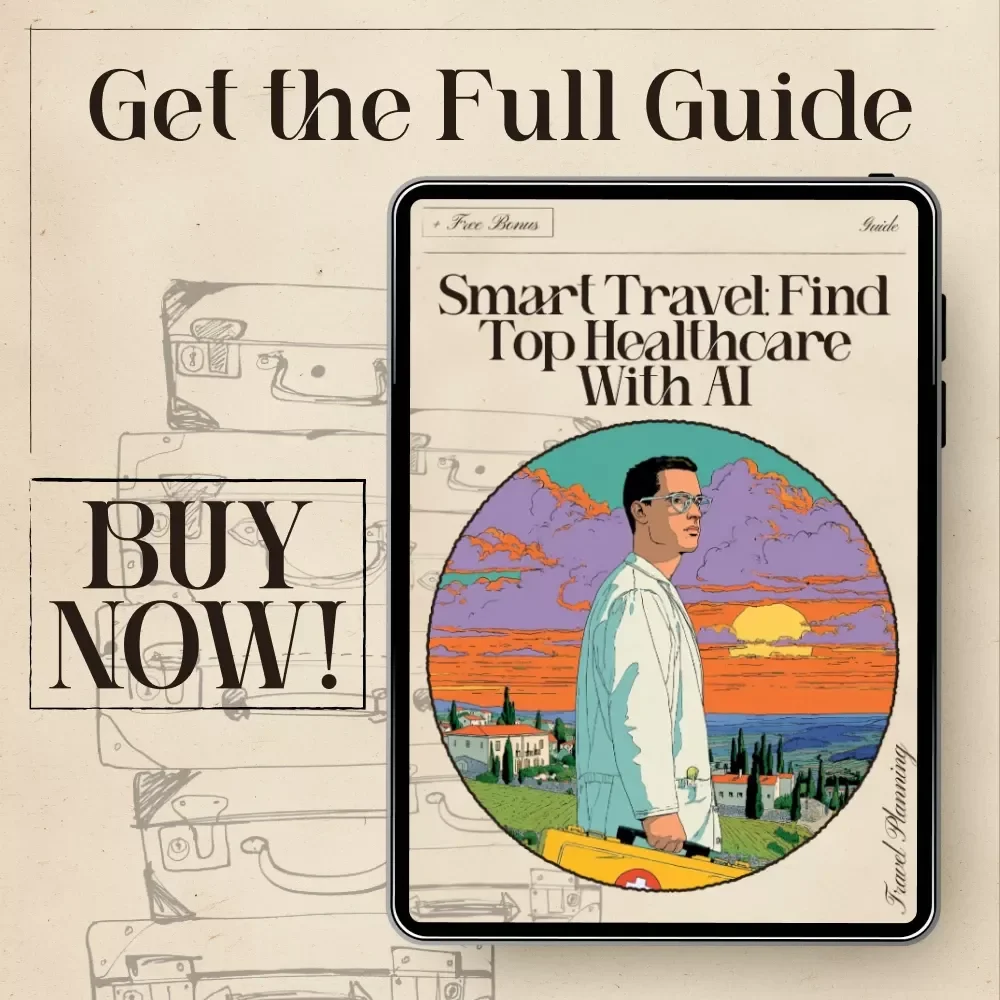 Smart Travel: Find Top Healthcare with AI Guide | AI for Finding Destinations with Good Healthcare | Digital Travel Planning eBook for Safe, Health-Focused Trips