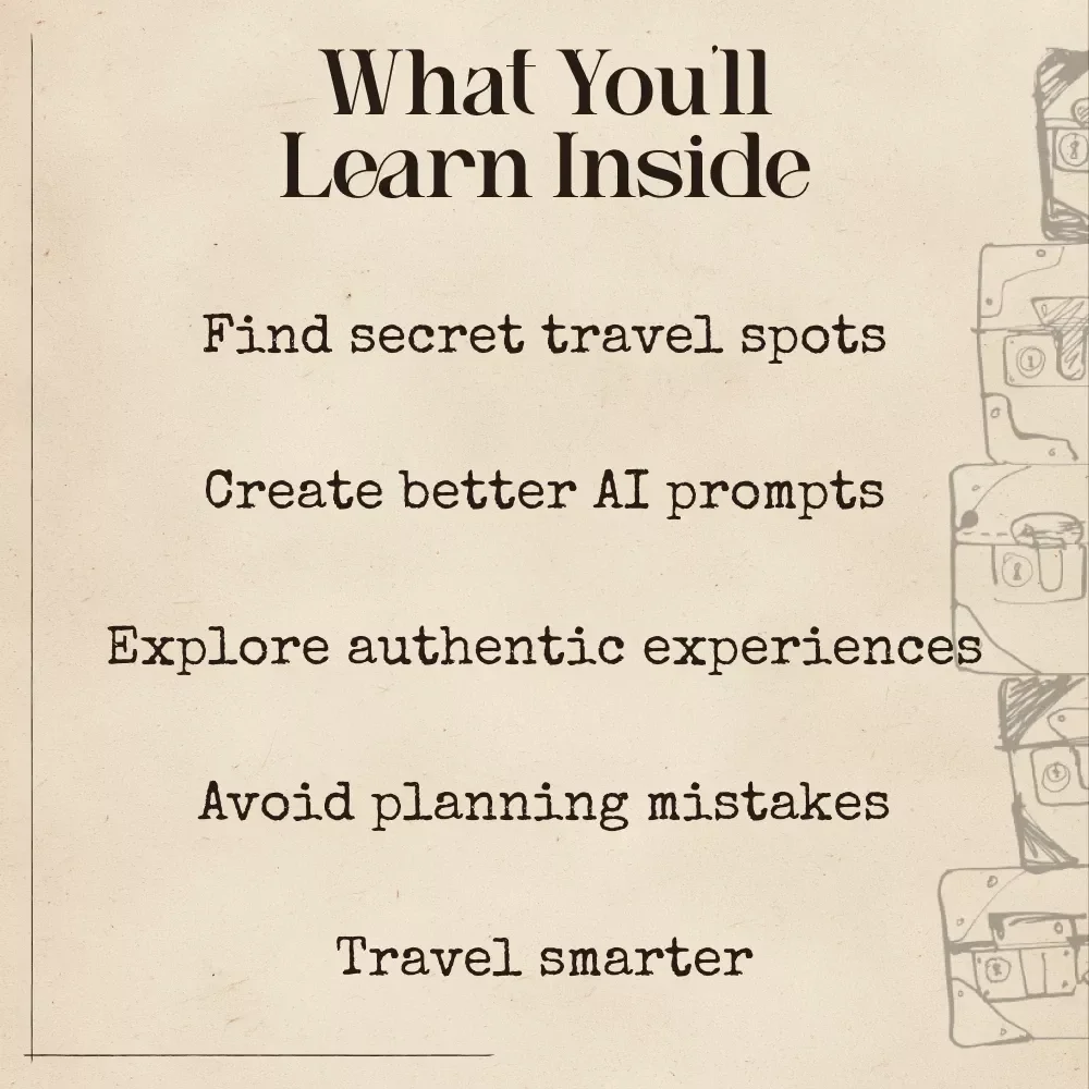How AI Can Reveal the World’s Best-Kept Travel Secrets | Digital Travel Guide | AI That Finds Hidden Gem Destinations | Discover Unique Places Beyond the Tourist Map