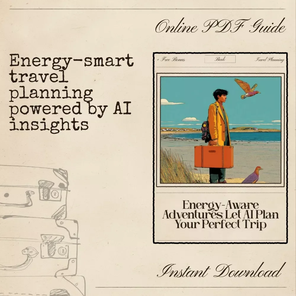 Energy-Aware Adventures: Let AI Plan Your Perfect Trip – Digital Travel Guide, AI Travel Planner, Energy-Aware Itinerary eBook for Smart & Stress-Free Trips