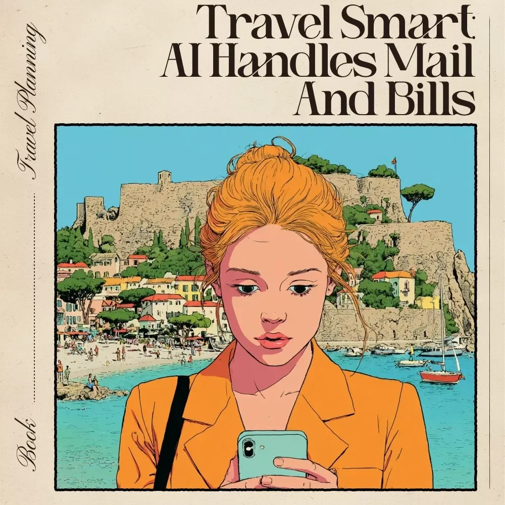 Travel Smart: AI Handles Mail and Bills – Long-Term Travel eBook, Digital Nomad Guide, AI to Manage Mail and Bills While Traveling Long Term