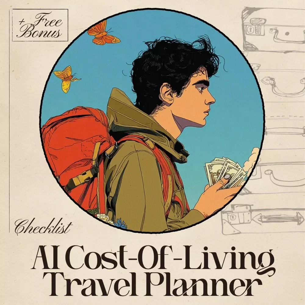 AI Cost-of-Living Travel Guide | Smart Budget Travel Checklist | Use AI Travel Cost of Living Calculator for Smarter Planning